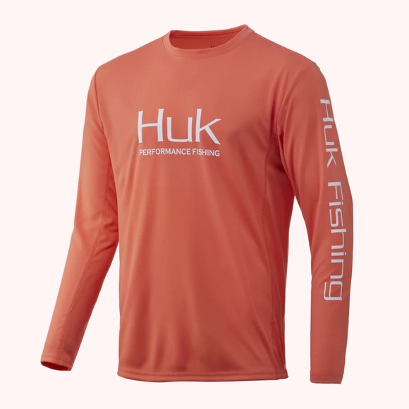 Huk Other - Huk ICON X Long Sleeve fishing shirt mesh angler M